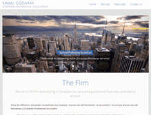 Tablet Screenshot of kamalgoswamicga.com